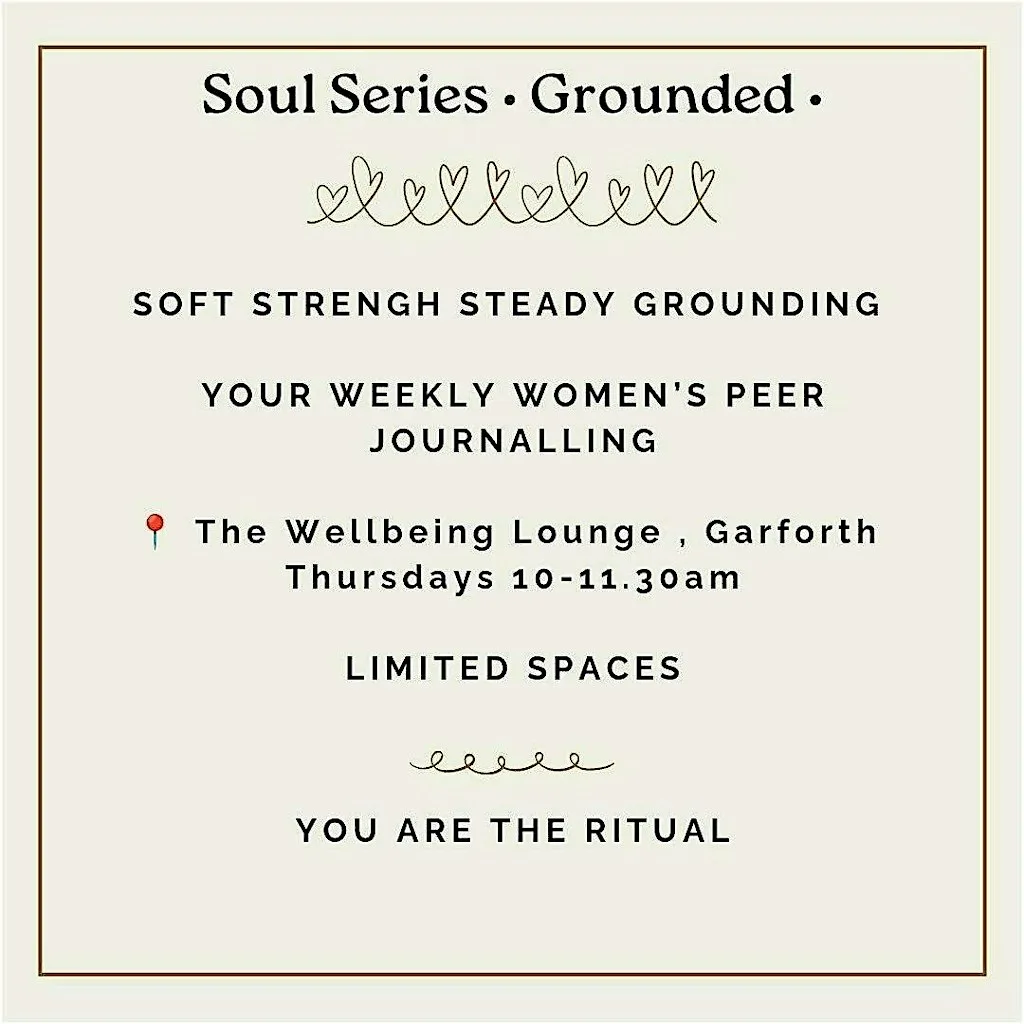 Grounded - Women's Journalling at 63 Main St