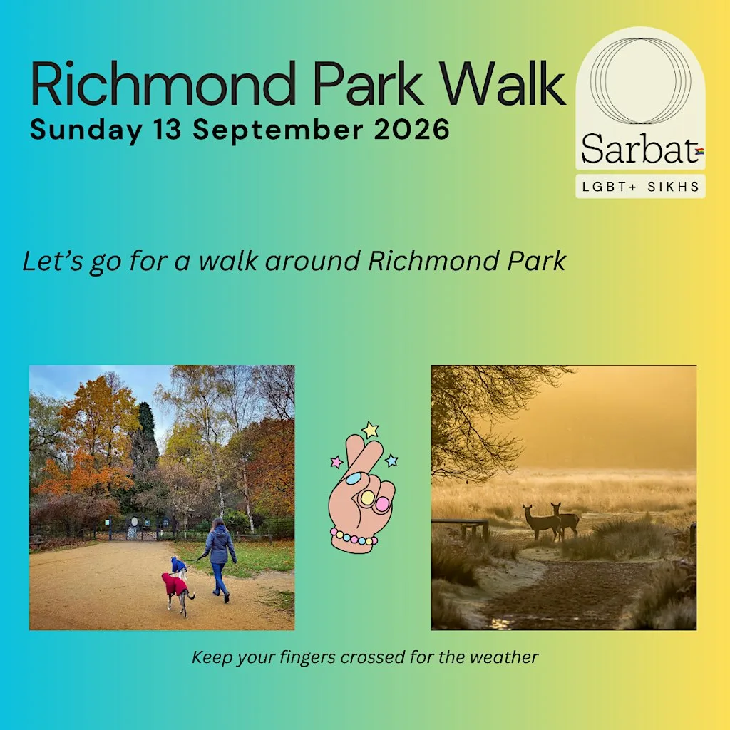 Sarbat Richmond Park Walk at Richmond Station