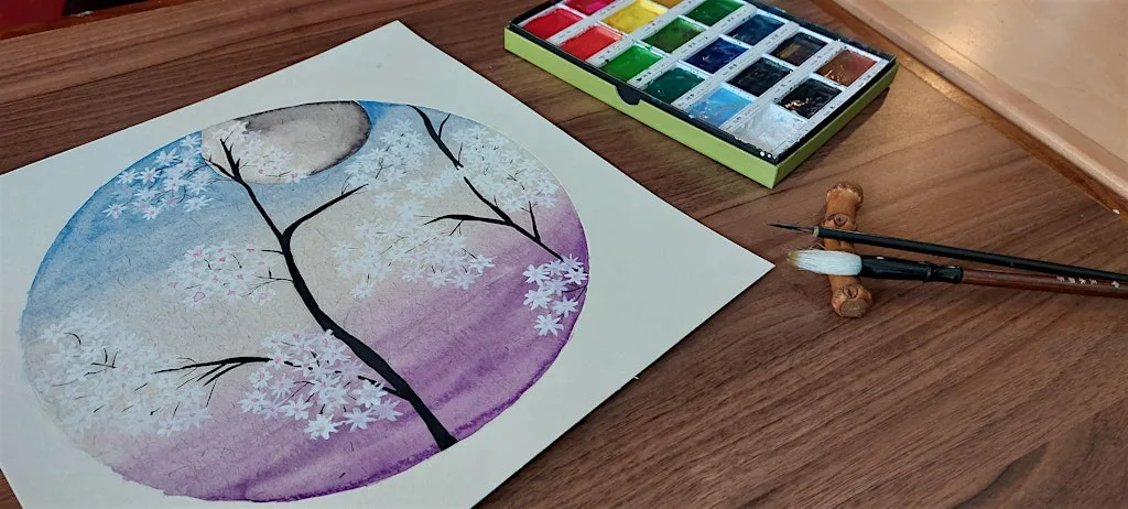 Japanese Painting Workshop - Sheffield! at Cambridge Street Collective