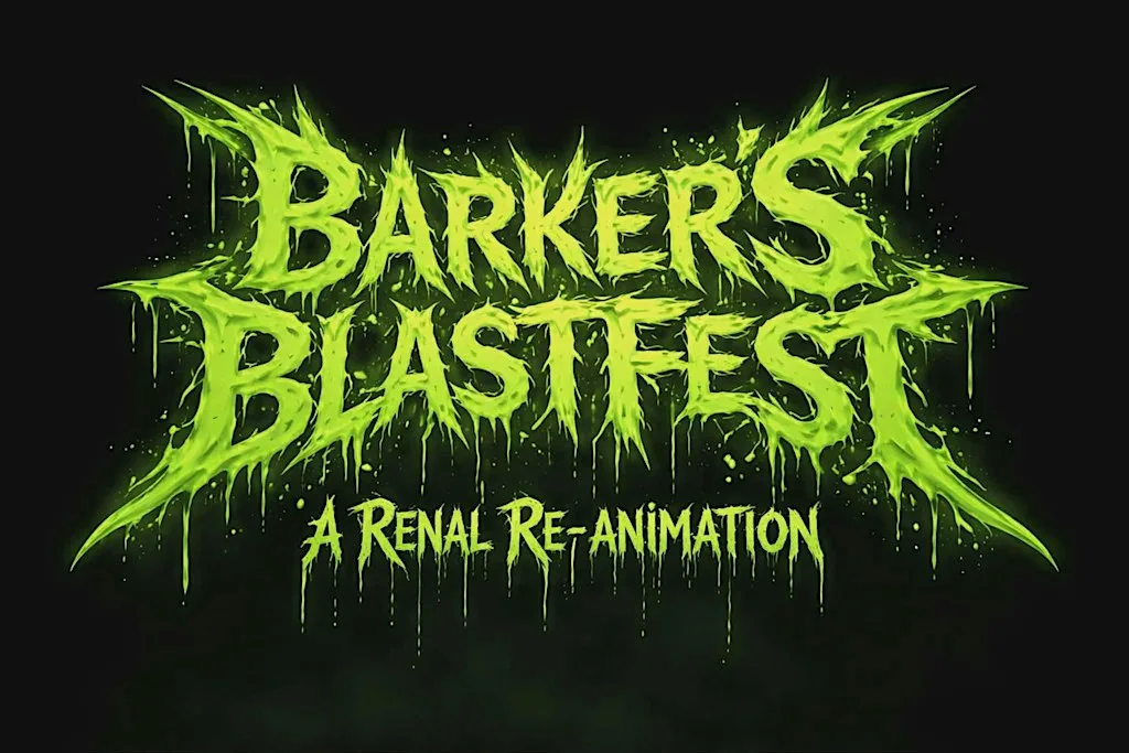 Barker’s BlastFest: A Renal Re-Animation at Rebellion Manchester