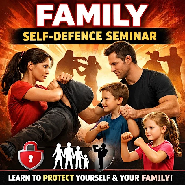 EARL SHILTON LJJ Family Self-Defence Course at Leicester Ju Jitsu