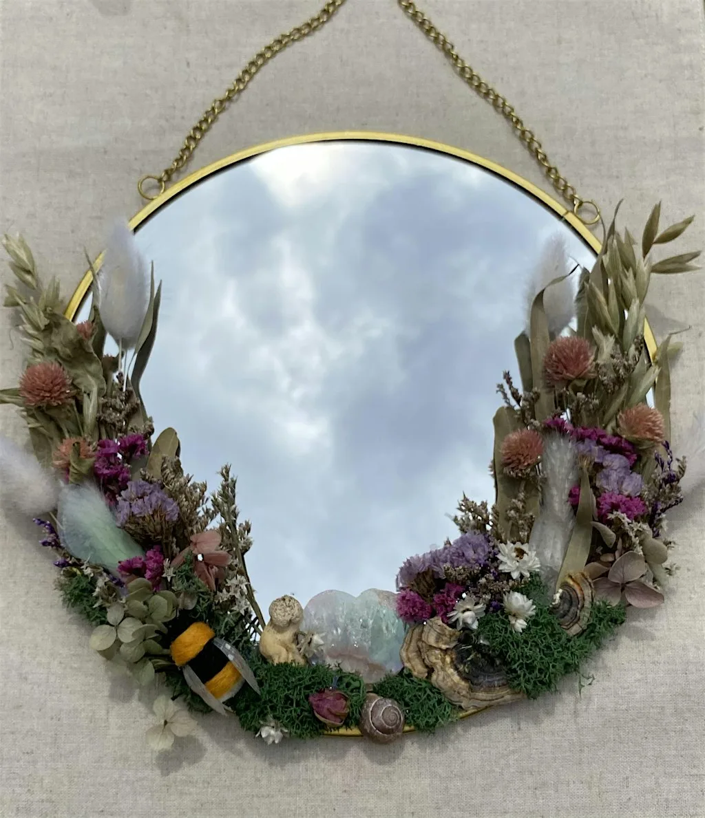 Enchanted Fairy Moss Mirror Workshop