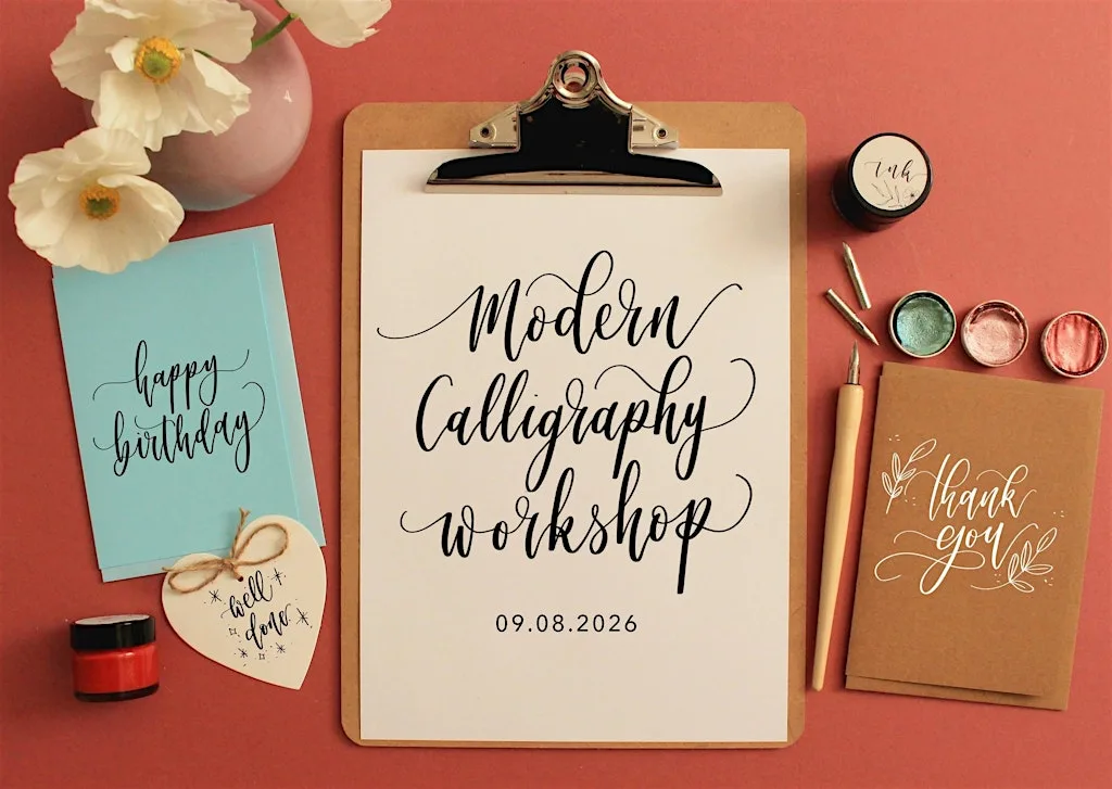 Beginners Dip Pen Modern Calligraphy Workshop