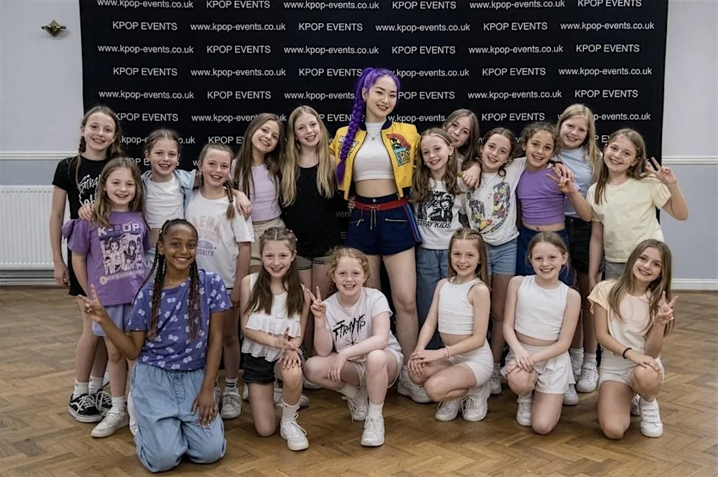 Leicester k-pop themed Rumi's summer workshop at Village Hall