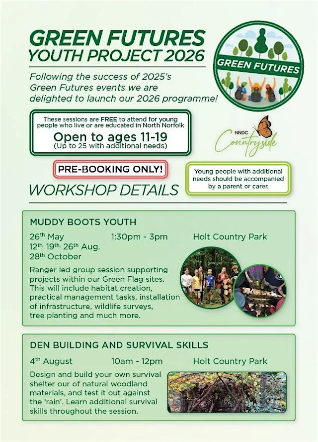 Green Futures: Muddy Boots Youth (11-19yrs)