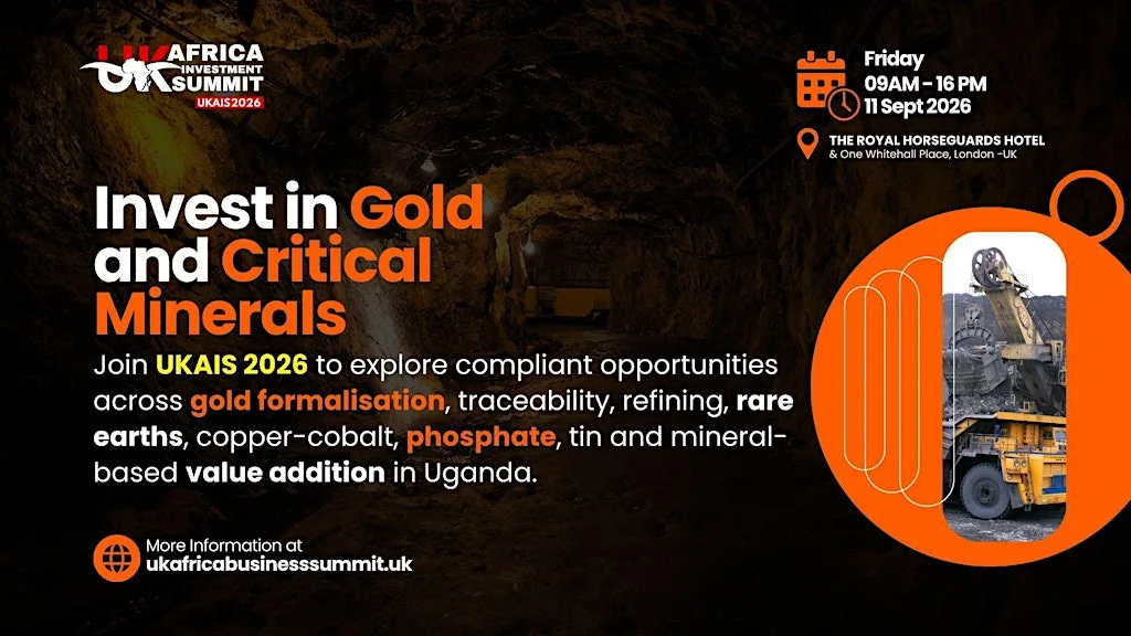 UK–Uganda Metals and Mining Investment Dialogue | Forum 2026 at The Royal Horseguards Hotel & One Whitehall Place, London
