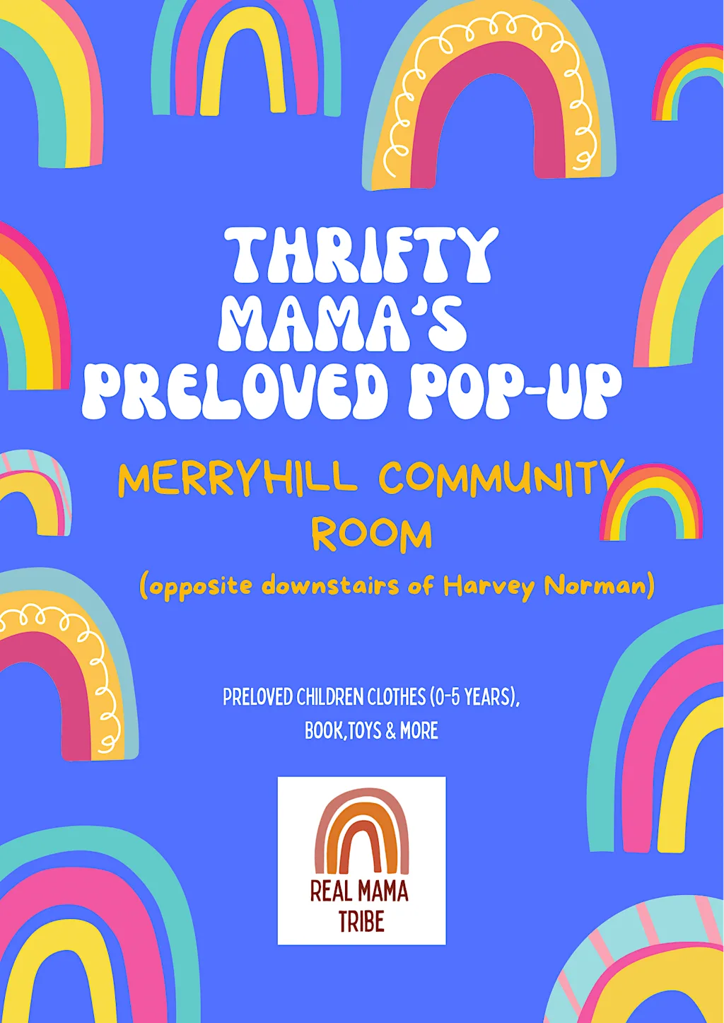 Thrifty Mama's Preloved sale at Merry Hill