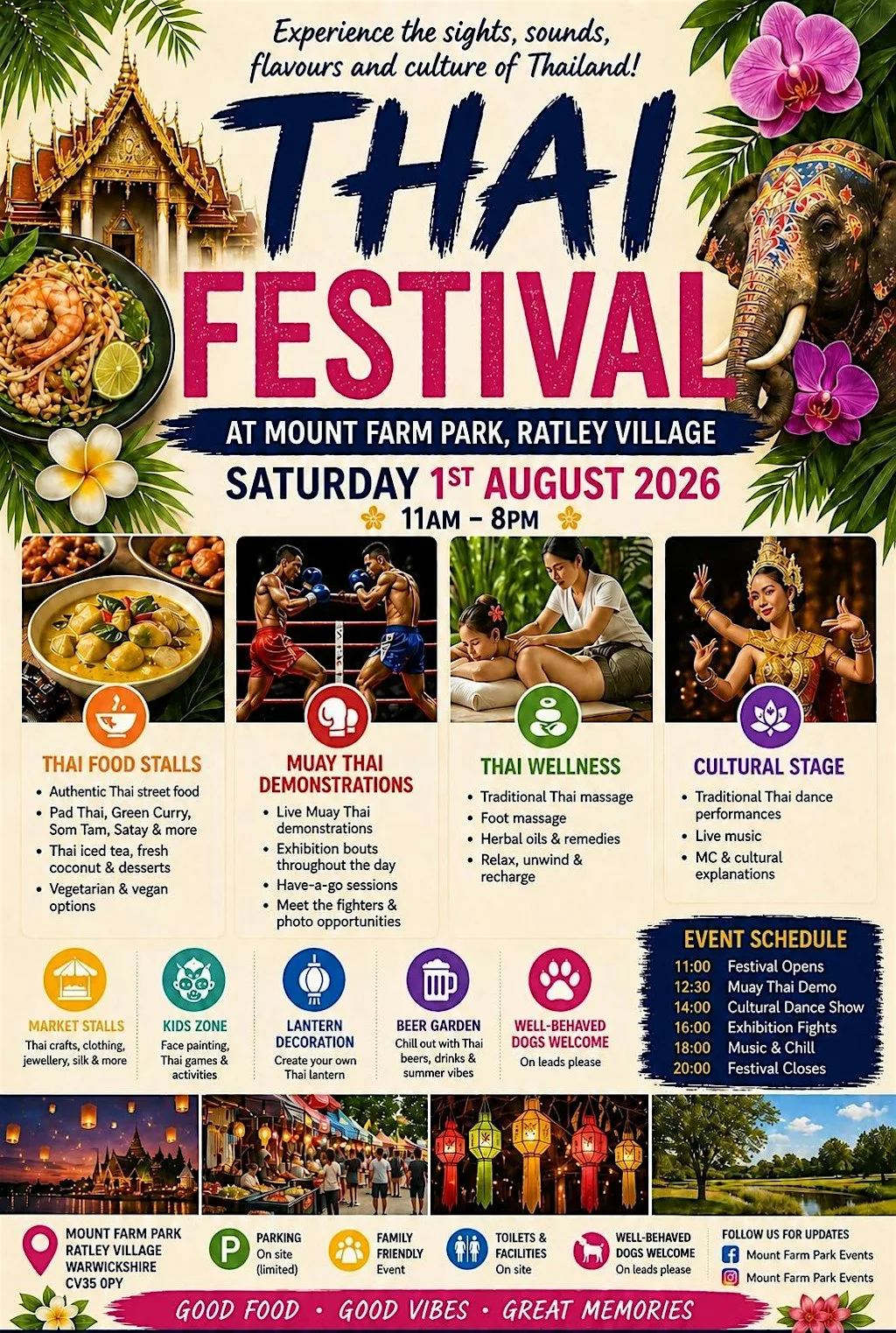 Thai Festival - Mount Farm Park at Mount Farm Park
