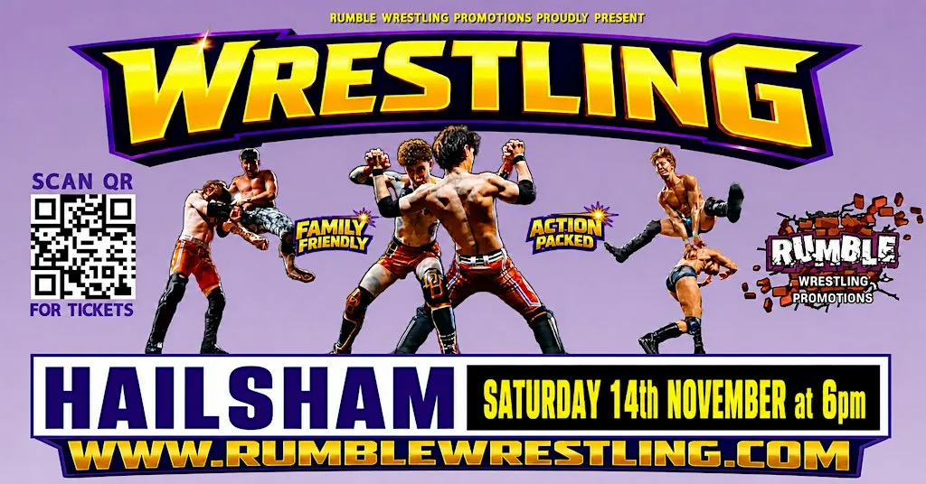 Rumble Wrestling comes to Hailsham - at Civic Community Hall