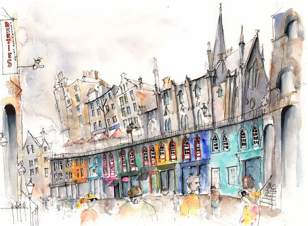 Urban sketching: From blank page to creative confidence at Sunny Bank Mills Farsley
