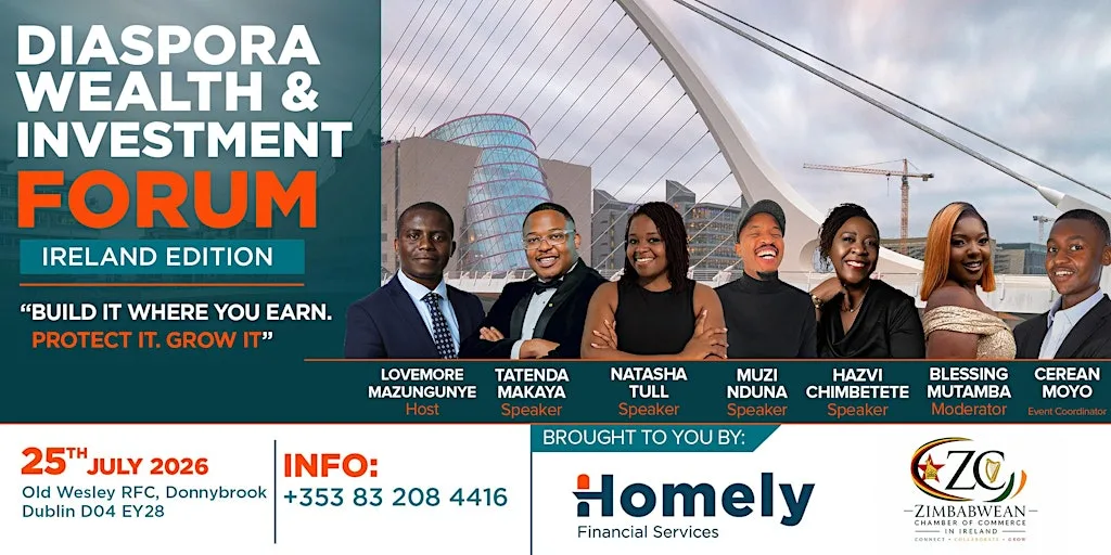 Diaspora Wealth & Investment Forum at Old Wesley Rugby Football Club