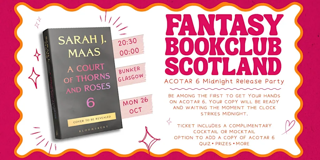 ACOTAR 6 Midnight Release Party at Bunker Bar
