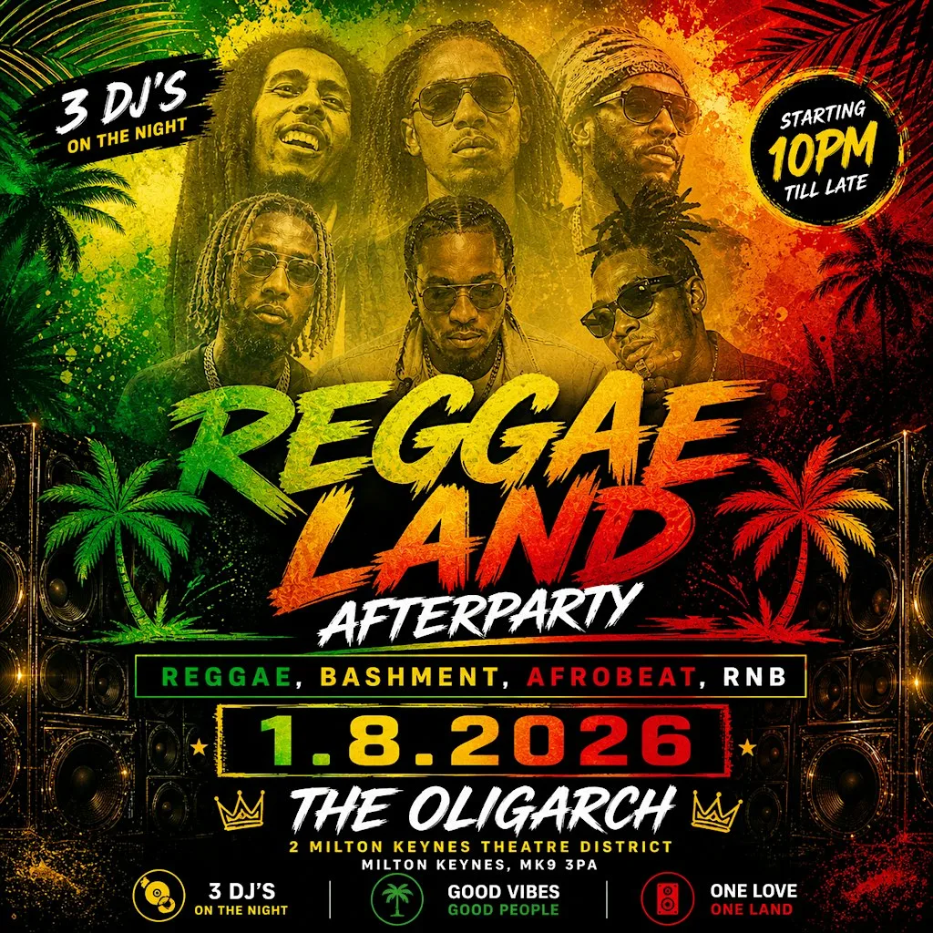 Reggaeland After Party at The Oligarch
