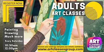 Adult Art Classes – Painting & Drawing (All Levels) | Saturdays at Art Classes Group Limited