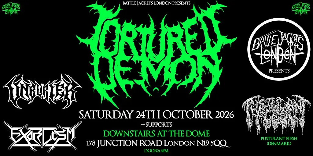 BJL PRESENTS TORTURED DEMON + SUPPORTS! at Downstairs At The Dome