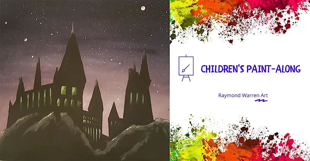 Children's Summer Holidays Paint-Along - 'Harry Potter' - Horsham at Holbrook Tythe Barn