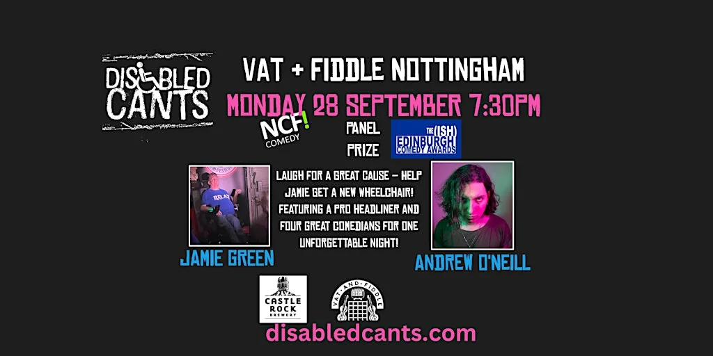 Disabled Cants Fundraiser at The Vat & Fiddle