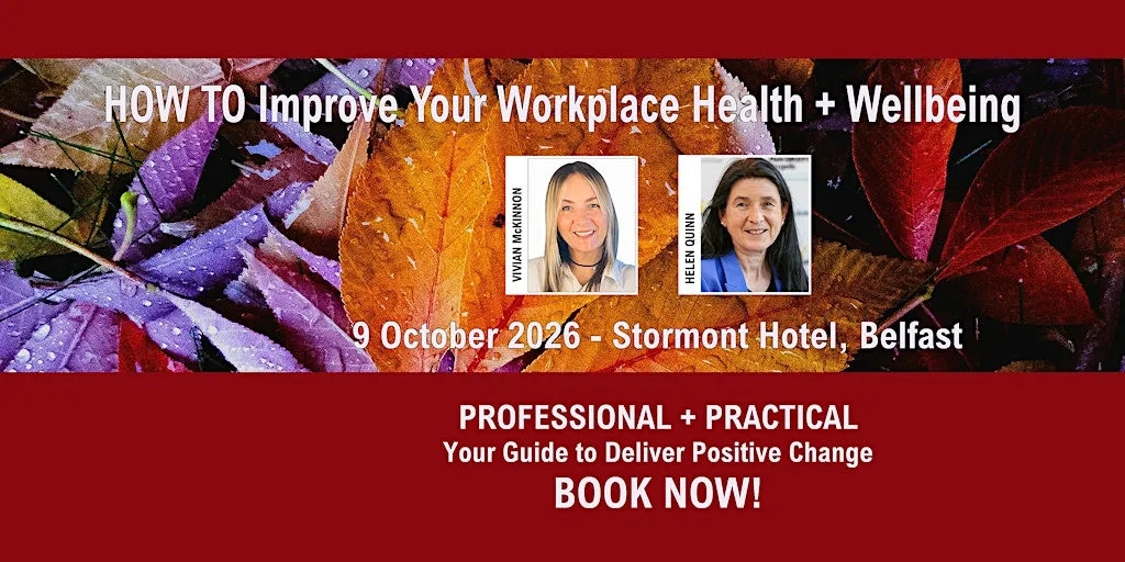 HOW TO Improve Your Workplace Health + Wellbeing at Stormont Hotel Belfast