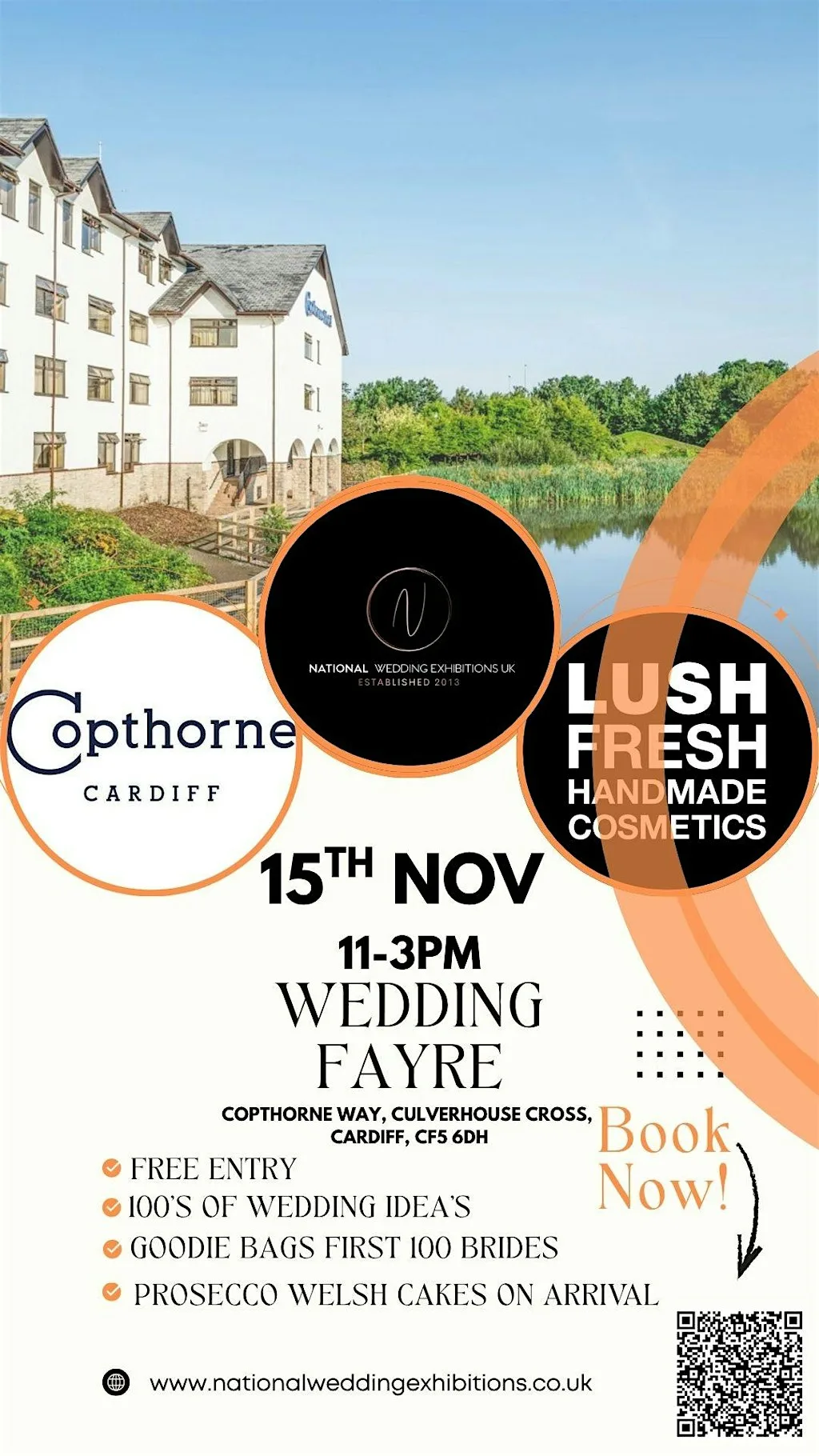 Wedding Fayre ,Copthorne Hotel, Cardiff, 15th Nov 2026 at Copthorne Hotel Cardiff-Caerdydd