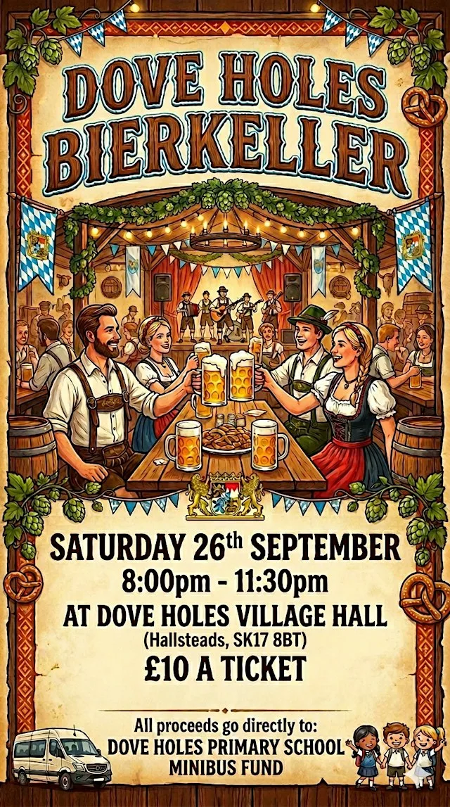 Dove Holes Bierkeller 2026