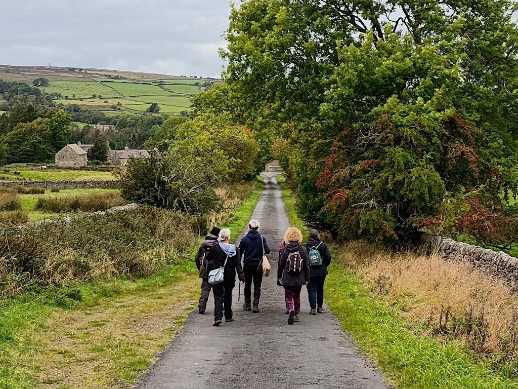 The Allen Valleys Folk Festival - A walk in the East Allen Valley at Isaac's Well in the centre of Allendale
