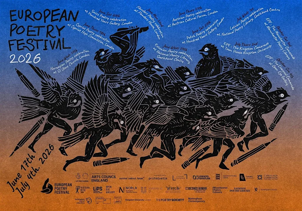 European Poetry Festival: Liverpool Camarade at Open Eye Gallery