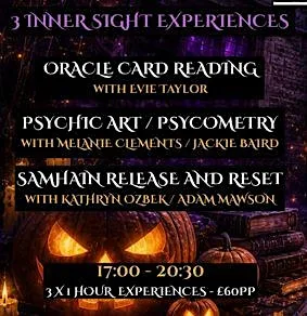 Kindred Halloween Special - Inner Sight Experiences (Durham) at Quarryheads Lane