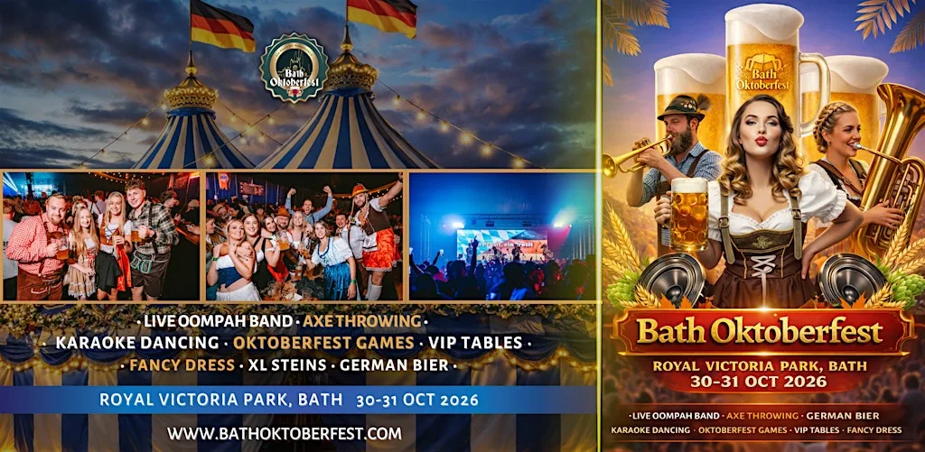 Bath Oktoberfest 2026 - Saturday afternoon Session at Royal Victoria Park Bath