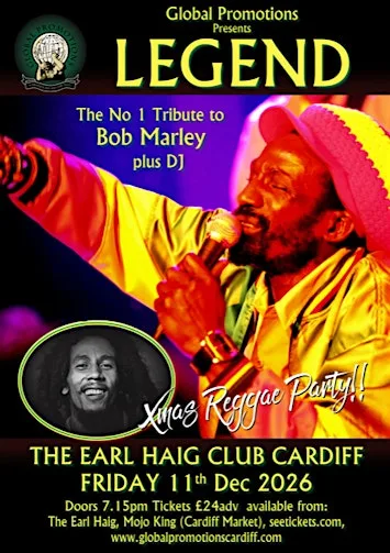 LEGEND - The No 1 Tribute to BOB MARLEY at The Earl Haig Club