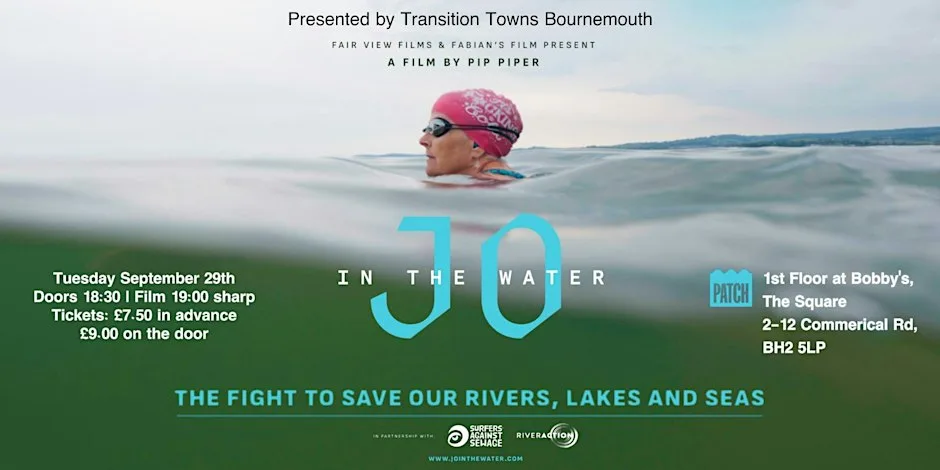 Transition Towns Bournemouth present 'Jo in the Water' + Filmmaker Q&A at Patch Bournemouth