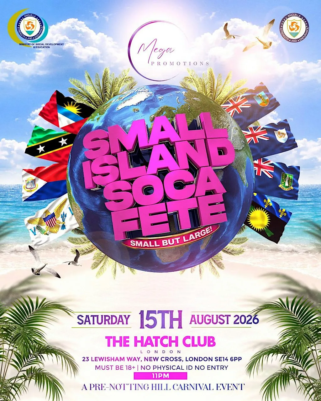 Small Island Soca Fete at The Hatch Club