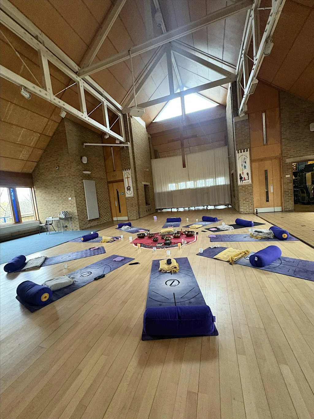 Autumn Equinox Yoga and Sound Bath in Milton Keynes at Cross and Stable Church