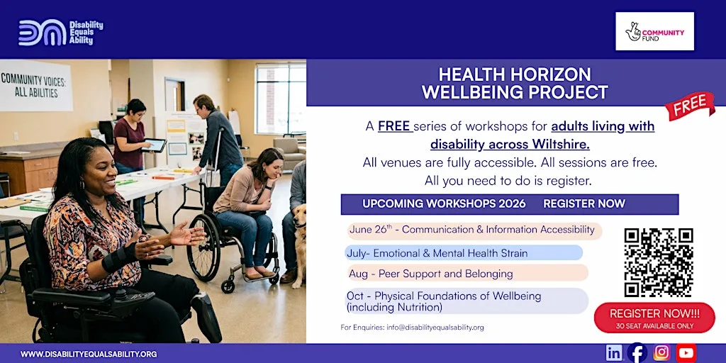 Health Horizons Wellbeing Project 2026- Workshops Registration at Wiltshire Museum