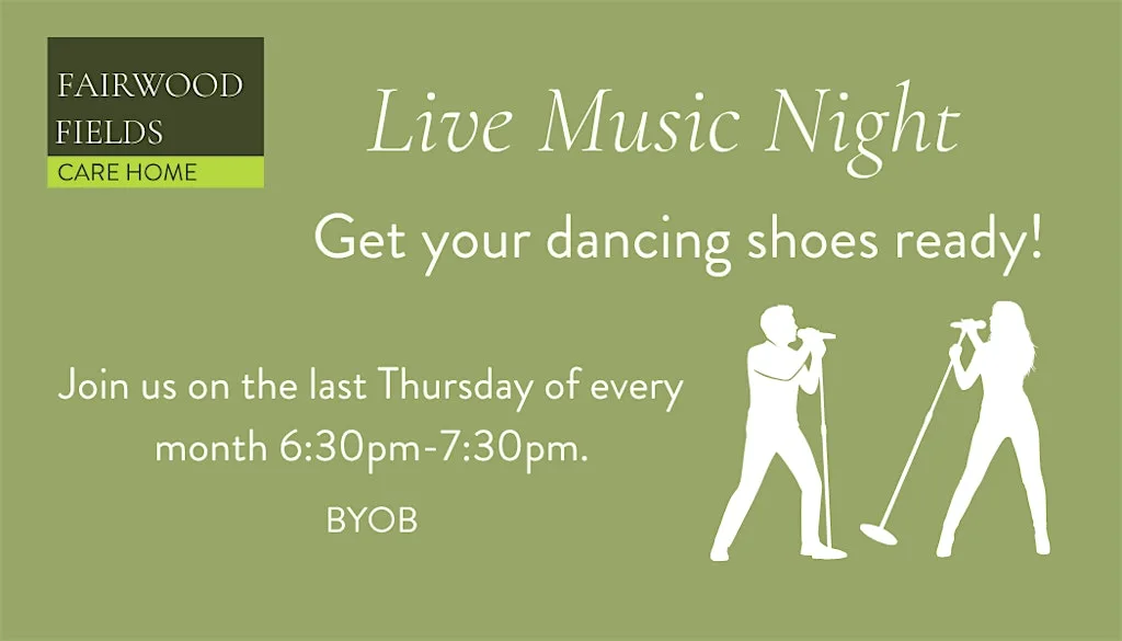 Fairwood Fields Music Night at Fairwood Fields Care Home