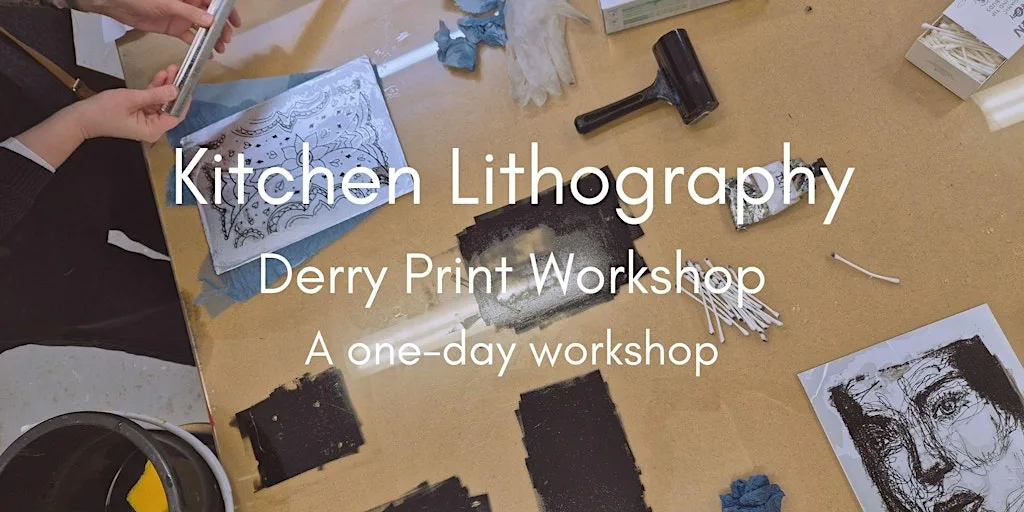One Day Class: Kitchen Lithography with Cara Donaghey at Derry Print Workshop