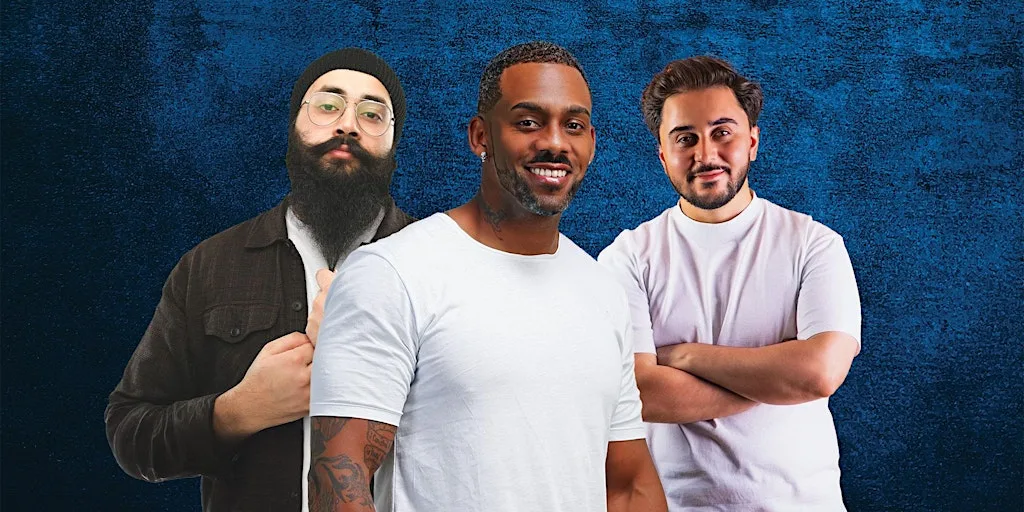 Triple Threat Preet Singh, Muhsin Yesilada & Richard Blackwood Birmingham at The Glee Club Birmingham