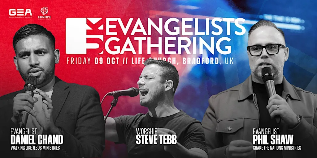 GEA Evangelists Gathering - Bradford UK at LIFE Church Bradford