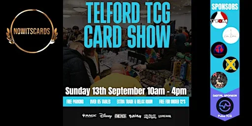 Telford TCG Card Show at Mercure Telford Centre Hotel