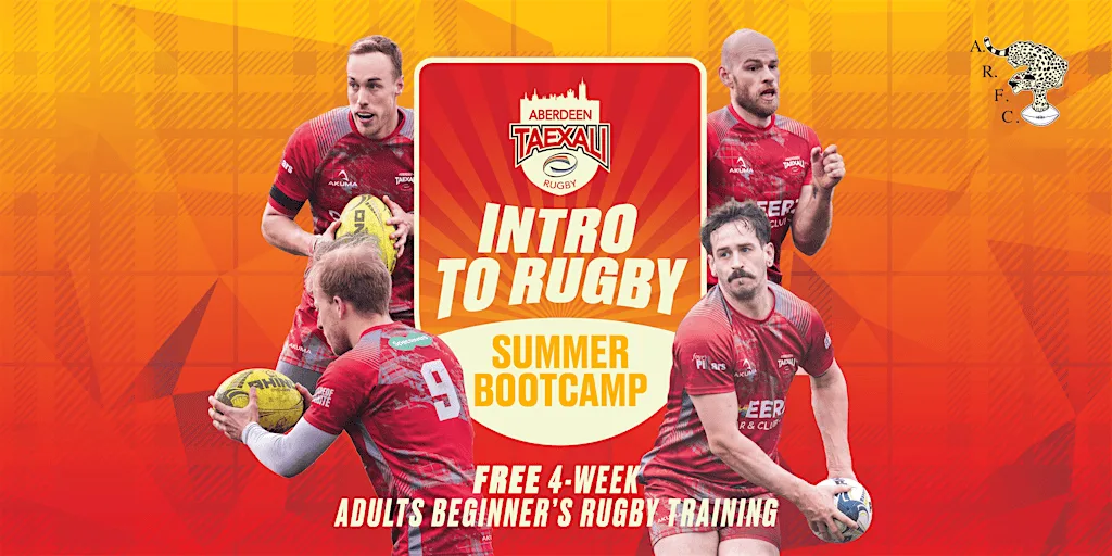 Aberdeen Taexali Intro to Rugby Summer Bootcamp 2026 at Woodside Sports Complex