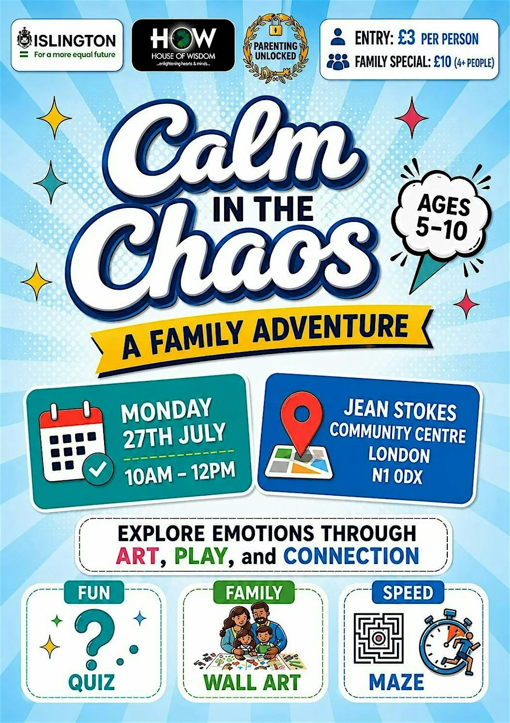 Calm in the Chaos: A Family Adventure at Jean Stokes Community Centre