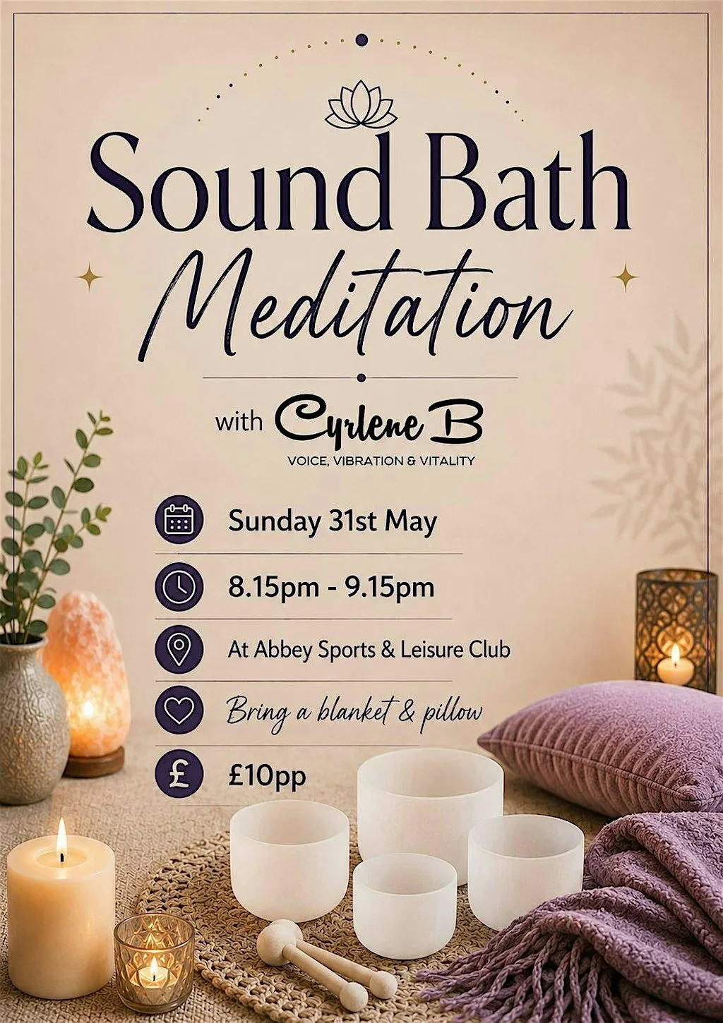 Sound Bath - Abbey Sports & Leisure