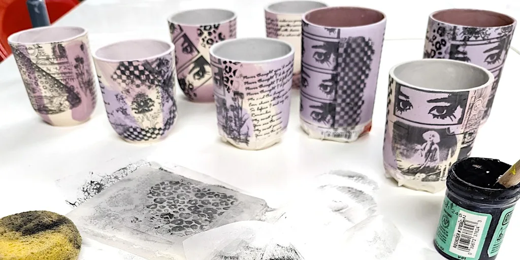 Surface Decoration for Ceramics: Printing & Transfers at Creative Bloc