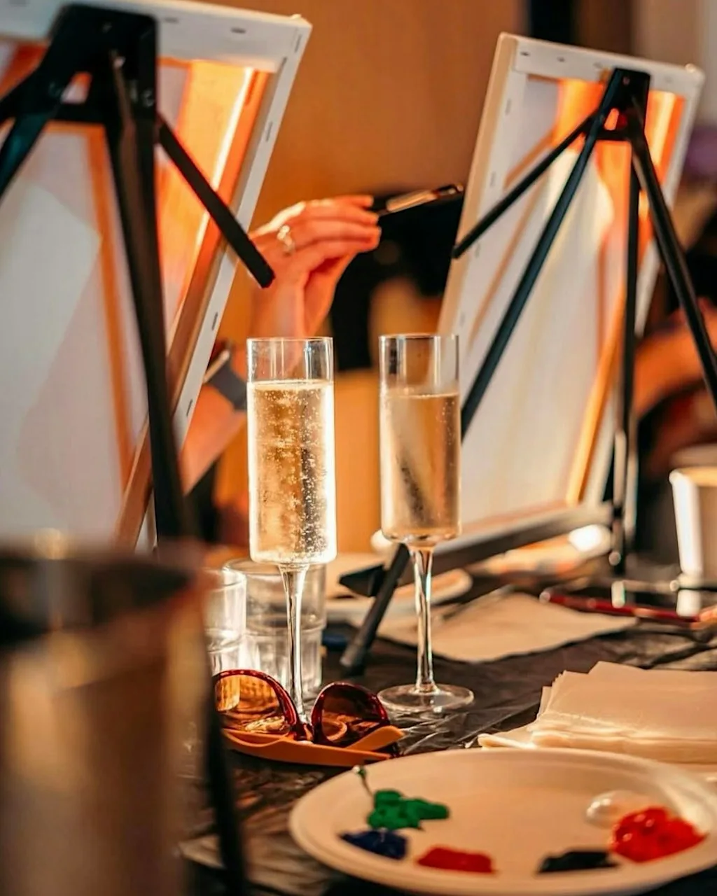 Christmas Sip & Paint Workshop at The Cardiff Townhouse, Coppa Club