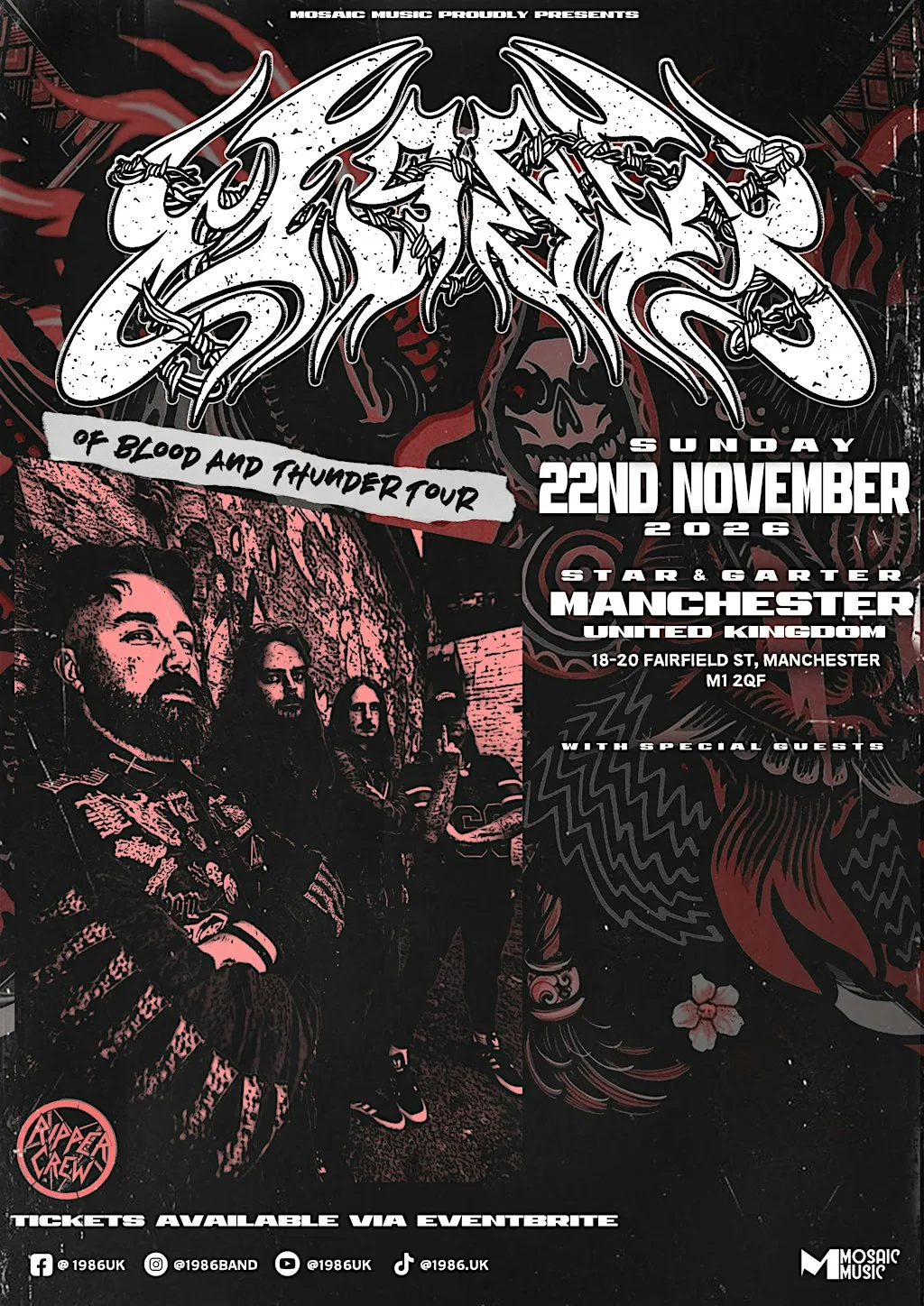 1986 Manchester at Star & Garter