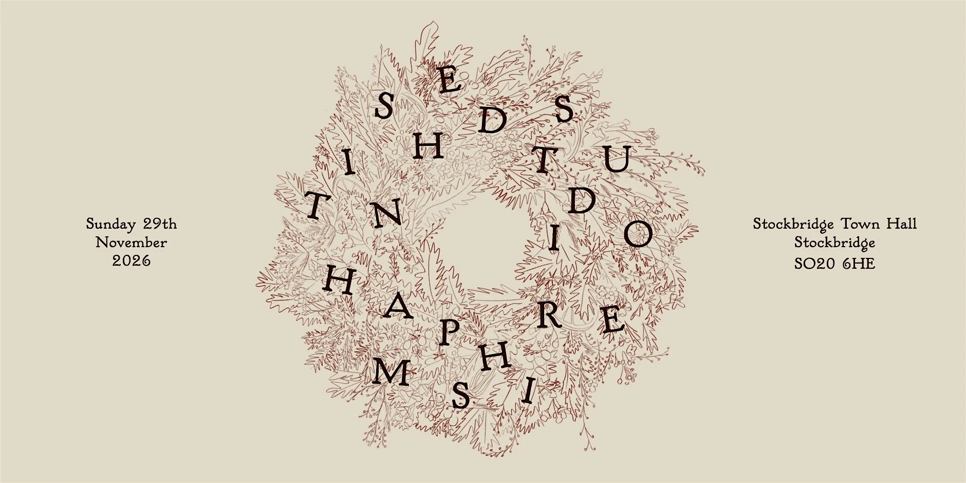 Christmas Wreath Making Workshops - Stockbridge