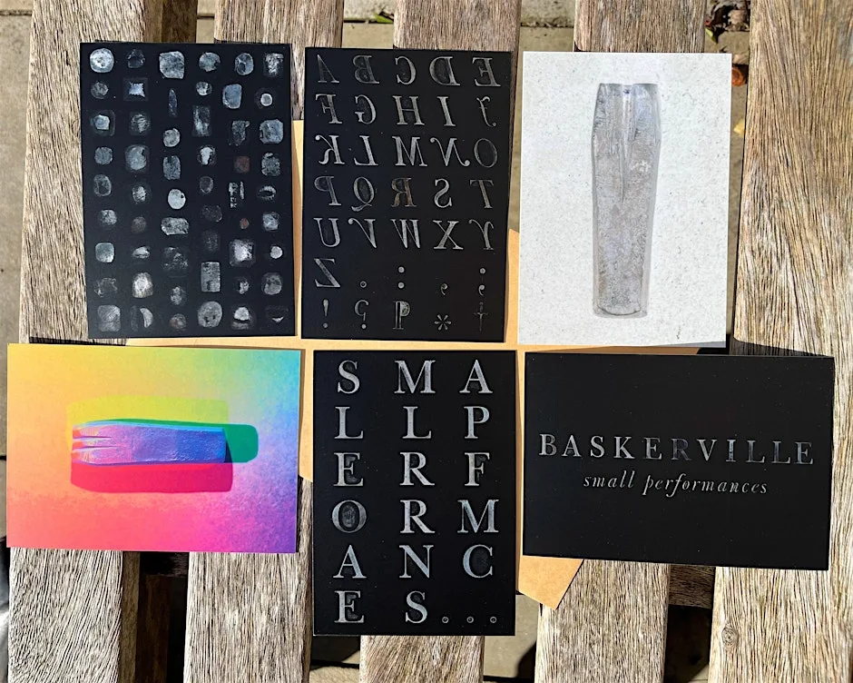 Small Performances: Baskerville revival typeface launch (hybrid event) at McDonald Institute for Archaeological Research