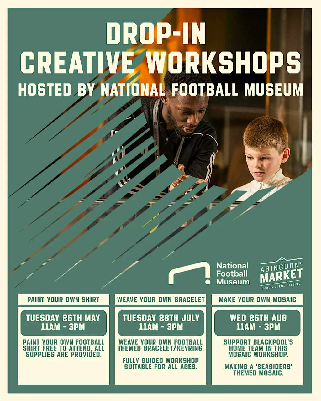 National Football Museum & ASM Present: Drop-In Creative Workshops