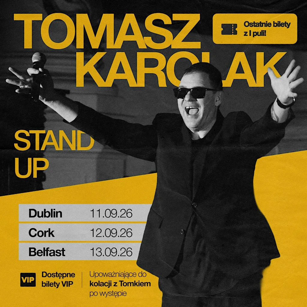 Tomasz Karolak stand-up | Dublin 2026
