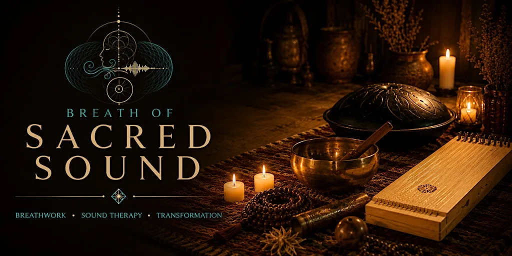 Breathwork & Sound Bath in Hove — Breath of Sacred Sound (Sunday Evening) at 14 Albert Mews