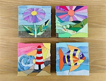 Kinusaiga (Japanese Fabric Art) Workshop: Summer Coast & Gardens at St George's